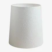 Delmore Bouclé Stoffen Lampenkap Wit - Sklum