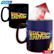 Warmteverandering Mok Back To The Future - Logo