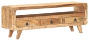 vidaXL Tv-meubel 117x30x41 cm massief ruw mangohout