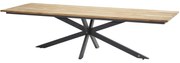 Minerva dining tuintafel met Robusto teakblad 280x95xH75 cm 4 Seasons Outdoor