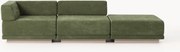 Modulaire bank Colin (4-zits) met ottoman