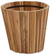 Miguel plantenbak 58xH50 cm rond teak 4-Seasons Outdoor