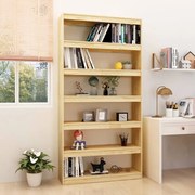 vidaXL Boekenkast/kamerscherm 100x30x200 cm massief grenenhout