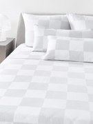 Westwing Crosby Studios, geruit katoenen laken Damier