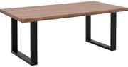 Goossens Eettafel Blade, Strak blad 200 x 100 cm 6 cm dik