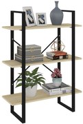 vidaXL Boekenkast 80x30x105 cm spaanplaat sonoma eikenkleurig