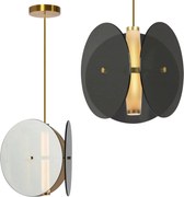 Hanglamp black APP1675-CP Round