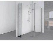 Mueller Basic douchewand 40x200cm met anti-kalk coating