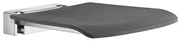 Smedbo Living Douchestoel - 32x6x39.5cm - ophangen - Aluminium Chroom FK414
