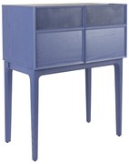 Zuiver June Paarse Design Kast Op Hoge Poten - 80x45x100cm.