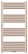 Belrad Handdoekradiator - middenaansluiting - 1200X600mm - 414Watt - Copper BWCO1200600