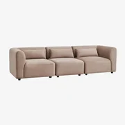 Fogler 3-delige Modulaire Bank Corduroy Kameelbruin - Sklum