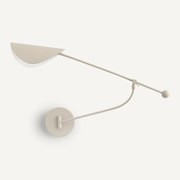 Wandlamp met 1 gelede arm, Funambule
