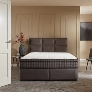 Velvet Boxspring 180x200 Antraciet