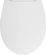 Saqu toiletbril met softclose en quickrelease 38,4x43,9cm wit