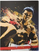 Schilderij op canvas Muhammad Ali - Stung