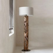 Must Living Tempo Boomstam Vloerlamp Teak