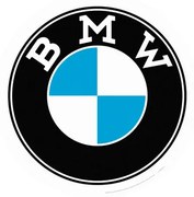 Metalen bord BMW