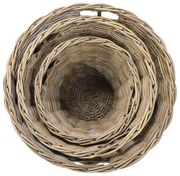 Cai mandenset 40x40xH45 cm, 50x50xH50 cm en 60x60xH55 cm