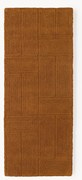 Handgetufte wollen loper Alexia met geometrisch patroon