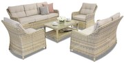 Toledo Coffee 7 Garden Point luxe technorattan meubelen beige