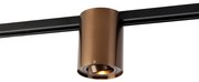 Moderne 1-fase railSpot / Opbouwspot / Plafondspot donkerbrons - Iconic Rondoo Up Modern GU10 Binnenverlichting Lamp