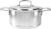 Demeyere Silver 7 Kookpan met dubbelwandig deksel 24 cm / 5,2 l - Silver 7 - Demeyere