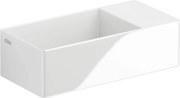 Clou New Flush 3 fontein zonder kraangat 35x18cm wit