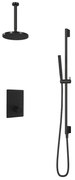 Hotbath Cobber IBS23CR inbouwdouche met 30cm plafondbuis en glijstang chroom