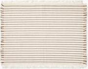 Katoenen placemats Elouise met franjes, 2 stuks