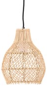 Jörn Hanglamp - Asher- 20 cm - Natuur - Rotan - Jörn