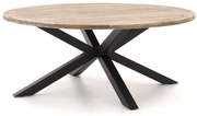 Tuin eettafel ROUGH | Rond  | Tuintafel Teakhout | Ø180cm | 6 personen | Kees Smit Tuinmeubelen