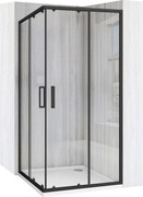Rea City 90x90 douchewand Black