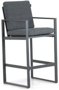 Barstoel Aluminium Grijs-antraciet Lifestyle Garden Furniture Nuno