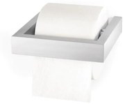 Zack Linea Toiletrolhouder 15.7X16.2X3.7cm Mat Gesatineerd RVS 40386