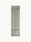 Laagpolige loper Monochrome met franjes, design Folkform