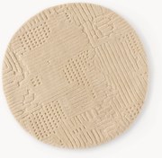 Rond wollen vloerkleed Merima, handgetuft