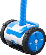 VEVOR zwembadreiniger met zuigfunctie, automatische zwembadstofzuiger, zijzwembadreiniger, zwembadveger met zuigfunctie en 2 wielen, voor ingebouwde en bovengrondse zwembaden tot 6,1 x 12,2 m