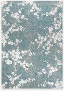 Wasbaar jacquard in- & outdoor vloerkleed Sakura