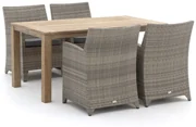 Forza Barolo/ROUGH-S 160cm dining tuinset 5-delig