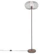 Design vloerlamp roestbruin draad - Johanna Design E27 Binnenverlichting Lamp