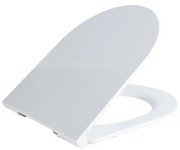 QeramiQ UniSeat Closetzitting - quickrelease - softclose - duroplast - 43.3x36.0x3.8cm - wit glanzend U176