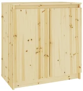 vidaXL Bijzetkast 60x36x65 cm massief vurenhout