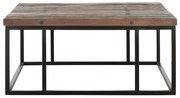 DTP Home Timber Vierkante Salontafel Industrieel - 80 X 80cm.