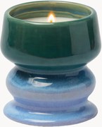 Geurkaars Melt Ombre (frisse lucht & zeezout) van keramiek