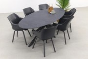 Sophie Element/Privada 240x107 - Ovale tuinset - 7-delig OP=OP