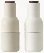Zout- en pepermolen Bottle Grinder met walnootdeksel, 2-delig