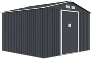 Metalen gereedschapshuis Molde 2,8 x 2,6 m Store Boss antraciet