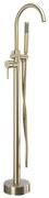 Vloeren  badmengkraan Rea Lungo brush gold