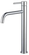 Fortifura Calvi Slim Wastafelkraan - 32cm - verhoogd - opbouw - chroom SW377813